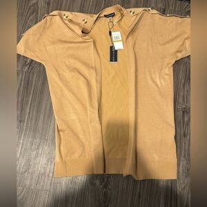 Cable &‎ Gauge Brown Cardigan – Size Small – NWT